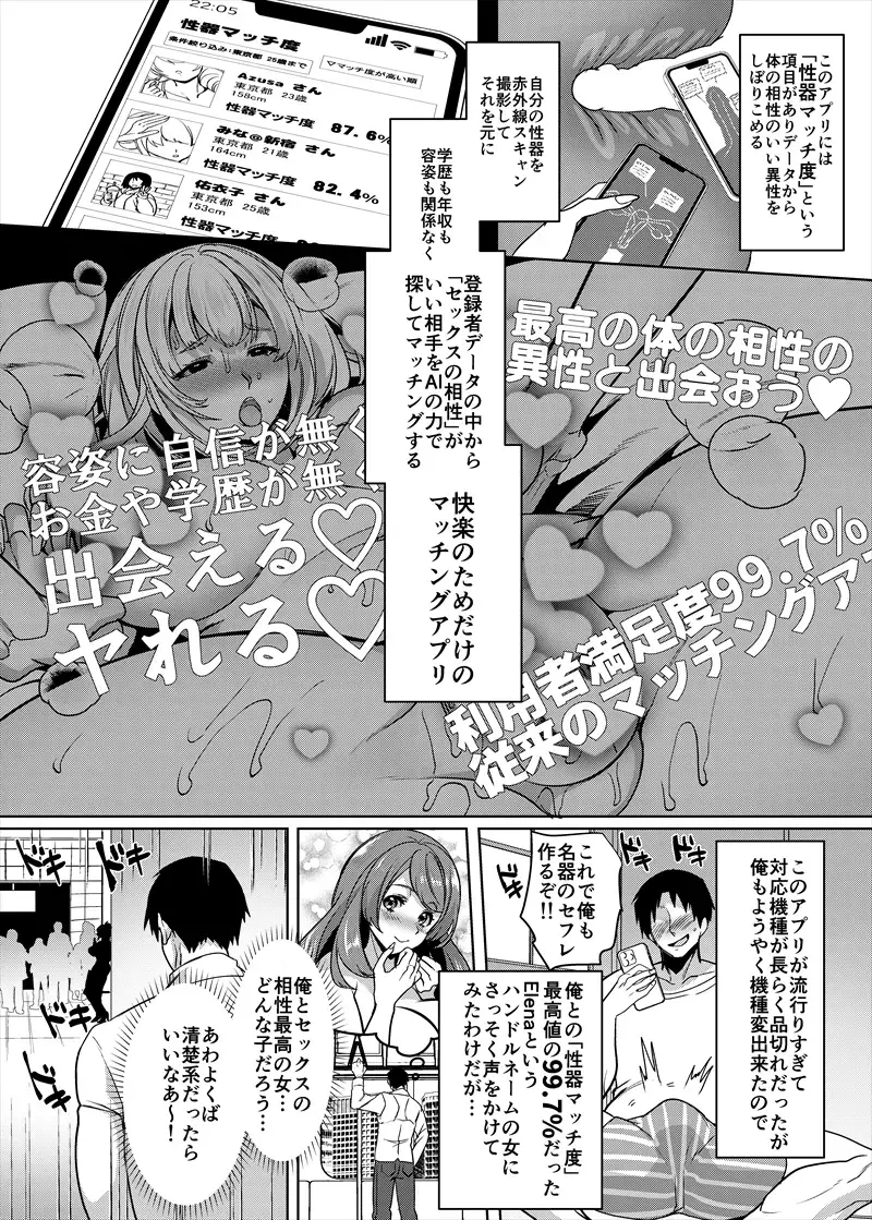 [Kouji] 性器マッチングアプリで出会った体の相性だけは最高の女 Fhentai - Page 3
