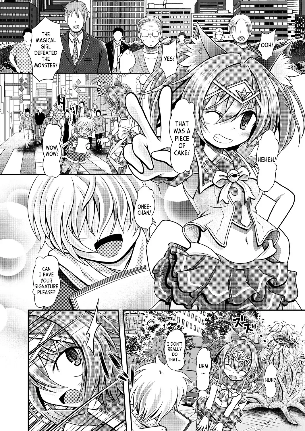 [Mitaka] Nekomimi Mahou Shoujo wa Naedoko ni Sarete Shimaimashita. Fhentai - Page 6