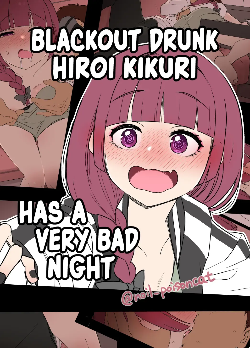 [Dokuneko Noil] Deisui shita Hiroi Kikuri ni Warui Koto o Suru Hanashi | Blackout Drunk Hiroi Kikuri Has a Very Bad Night (decensored) Fhentai - Page 1
