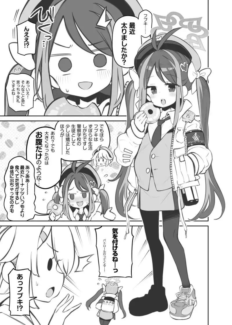 [Matsuriuta] BluArch Kozukuri Houkokubu ~ Nemugaki Fubuki ~ Fhentai - Page 1