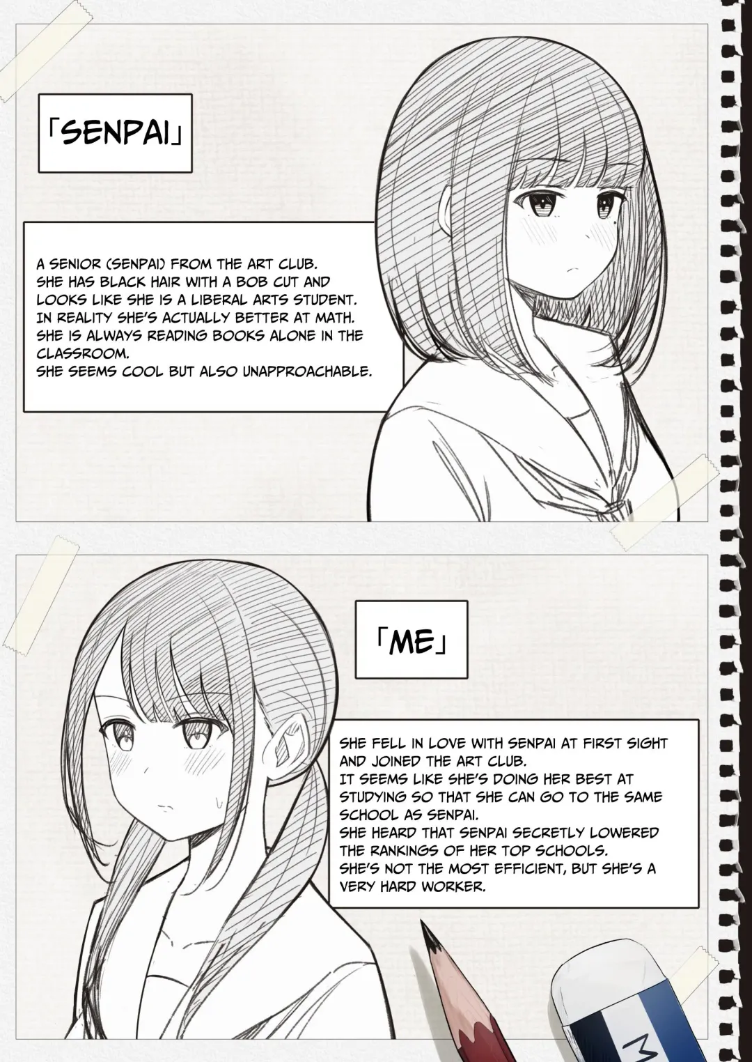 [Sakura Yuu] "Senpai" to "Watashi" | "Senpai" and "me" Fhentai - Page 2