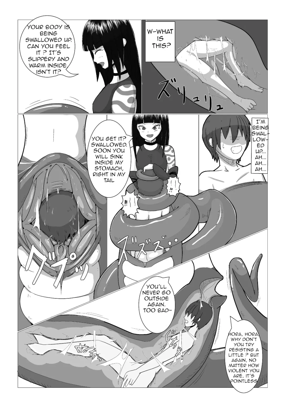 [Poshushi] Nonde Nomarete | Drinking and eating Fhentai - Page 8
