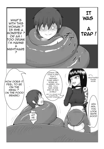[Poshushi] Nonde Nomarete | Drinking and eating Fhentai - Page 4