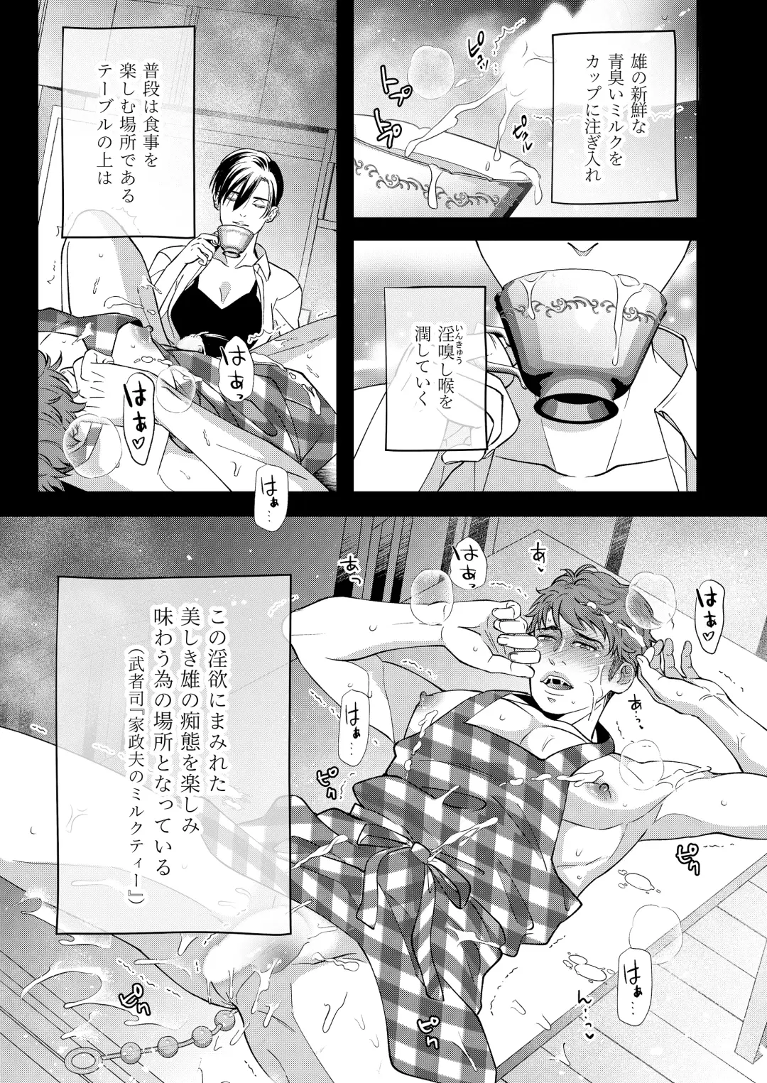 [Yoshiaki] Kaseifu no Seijijou - Male housekeeper's sexual circumstances Fhentai - Page 5