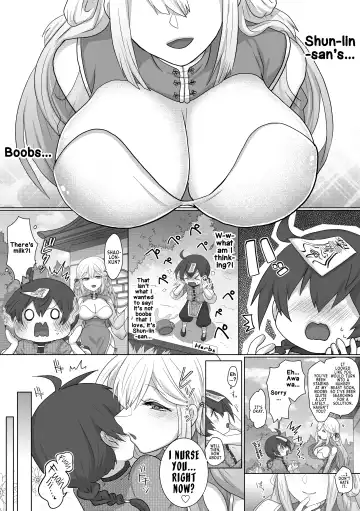 [Ashitaba Mofu] Kyuunyuu Kyonshii wa Kyou mo Doushi ni Ikasareru | The Taoist Monk Cumtinues to keep the Milk-sucking Jiangshi Alive Fhentai - Page 10