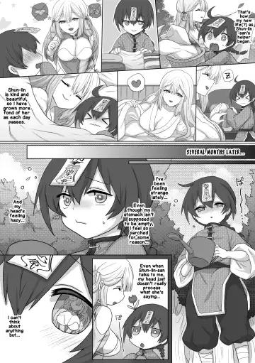 [Ashitaba Mofu] Kyuunyuu Kyonshii wa Kyou mo Doushi ni Ikasareru | The Taoist Monk Cumtinues to keep the Milk-sucking Jiangshi Alive Fhentai - Page 9