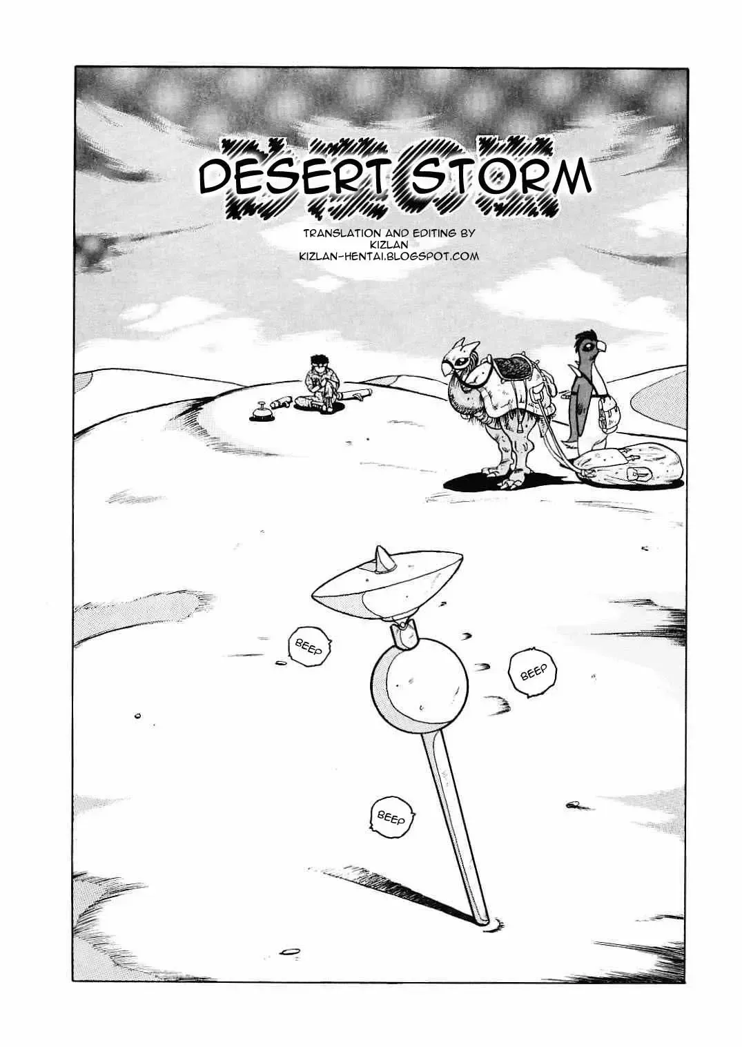 [Tamikusa Namida] Sabaku no Arashi | Desert Storm Fhentai - Page 1