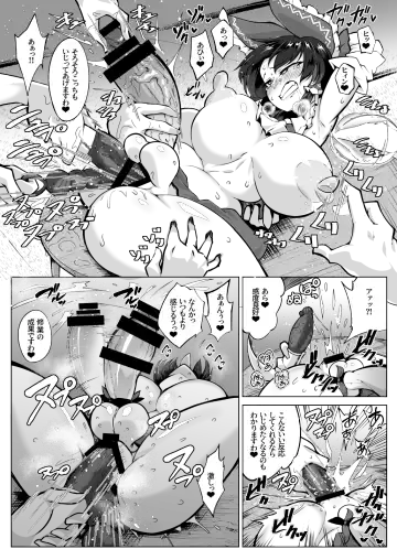 [Pandain] Reimu no Ochinpo Shugyouroku Hanate! Shasei Fuuin!! Fhentai - Page 10