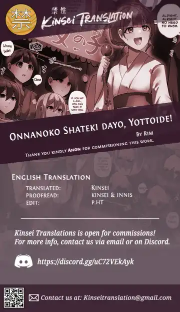 [Rim] Onnanoko Shateki dayo, Yottoide! Fhentai - Page 6