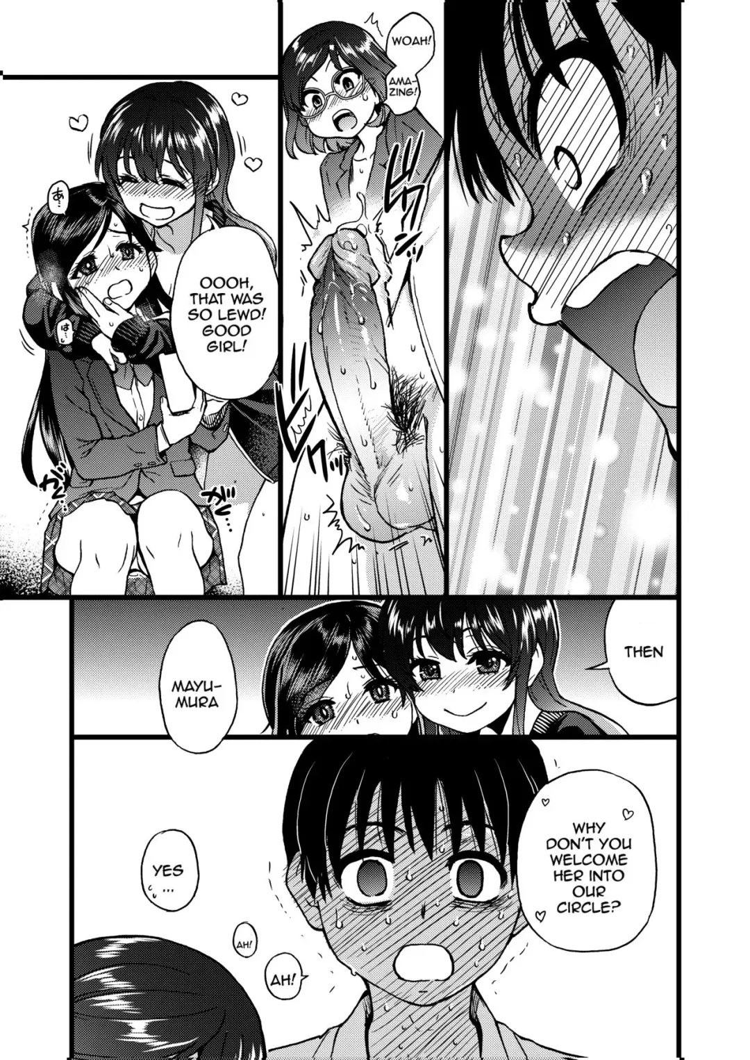 [Shiwasu No Okina] Watashi o Ecchi no Nakama ni Irete Kudasai | Please Let Me Be a Part of your Sex Group (decensored) Fhentai - Page 24