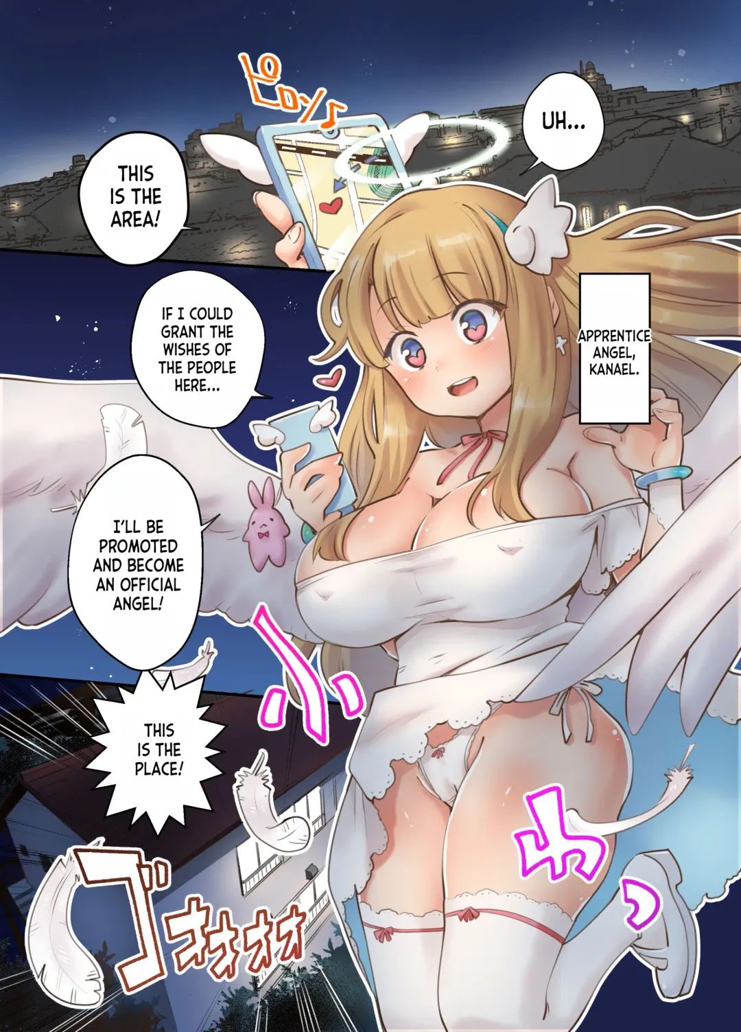 [Ryoji] Deliheal Yondara Techigai de Dougan Kyonyuu de Muku na Tenshi-chan ga Yattekita node, Tokoton Oide Shishi Tatta w | I Sent for a Call Girl, But They Sent Me an Angel! Fhentai - Page 3
