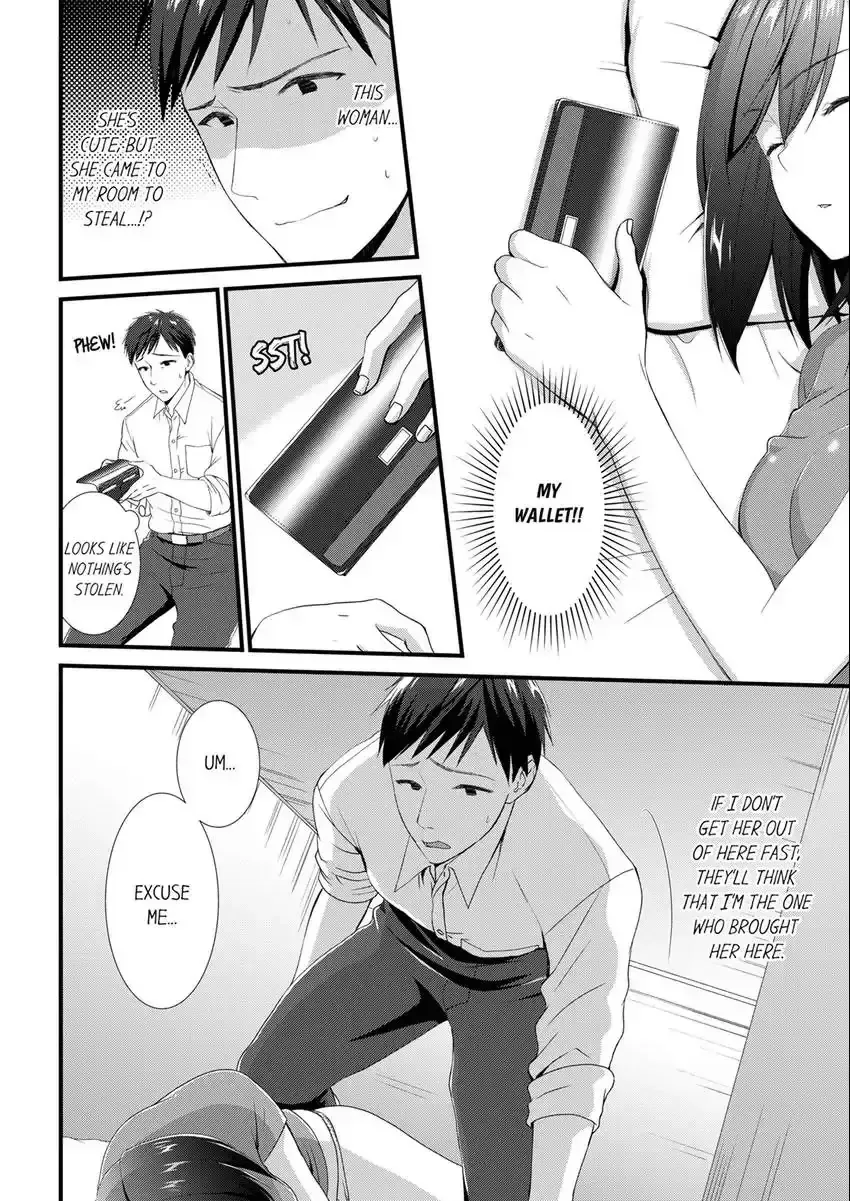 [Takamiya Hairi] Yada, Capsule Hotel de Chikan!? "Heya, Machigaeta no Omaedaro?" 1-3 | No Way, a Molester at a Capsule Hotel!? "You're the One Who Entered the Wrong Room, Right?" 1-3 Fhentai - Page 5