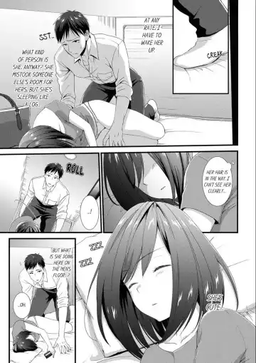 [Takamiya Hairi] Yada, Capsule Hotel de Chikan!? "Heya, Machigaeta no Omaedaro?" 1-3 | No Way, a Molester at a Capsule Hotel!? "You're the One Who Entered the Wrong Room, Right?" 1-3 Fhentai - Page 4