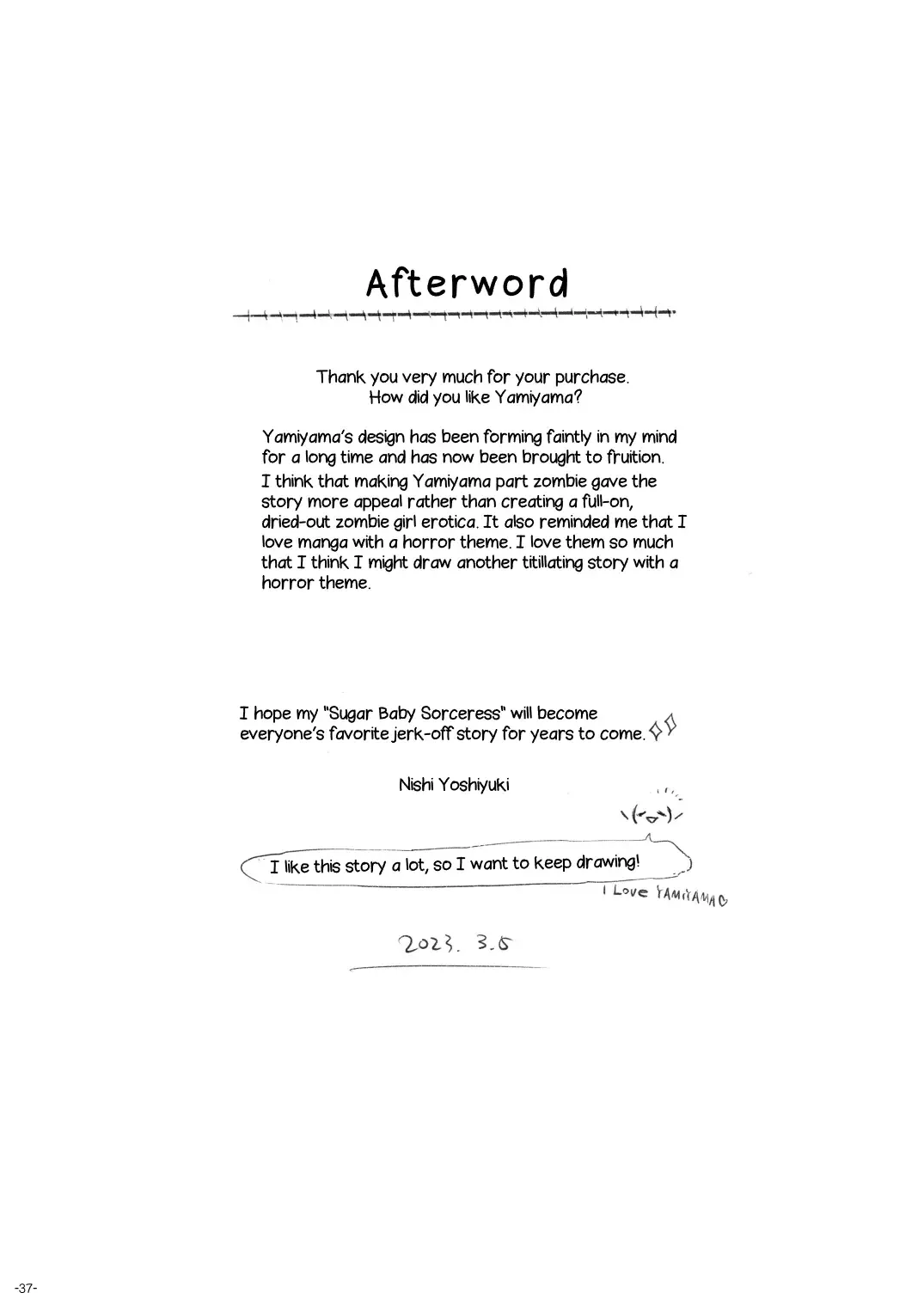 [Nishi Yoshiyuki] Majutsushi Papakatsuchuu | Sugar Zombie Sorceress Fhentai - Page 37