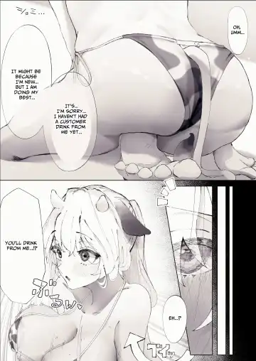 Shinjin Ushi Musume no Dokidoki Oppai Milk Houmon Hanbai! | Rookie Cow Girl's Titillating Titty Milk Touting! Fhentai - Page 8