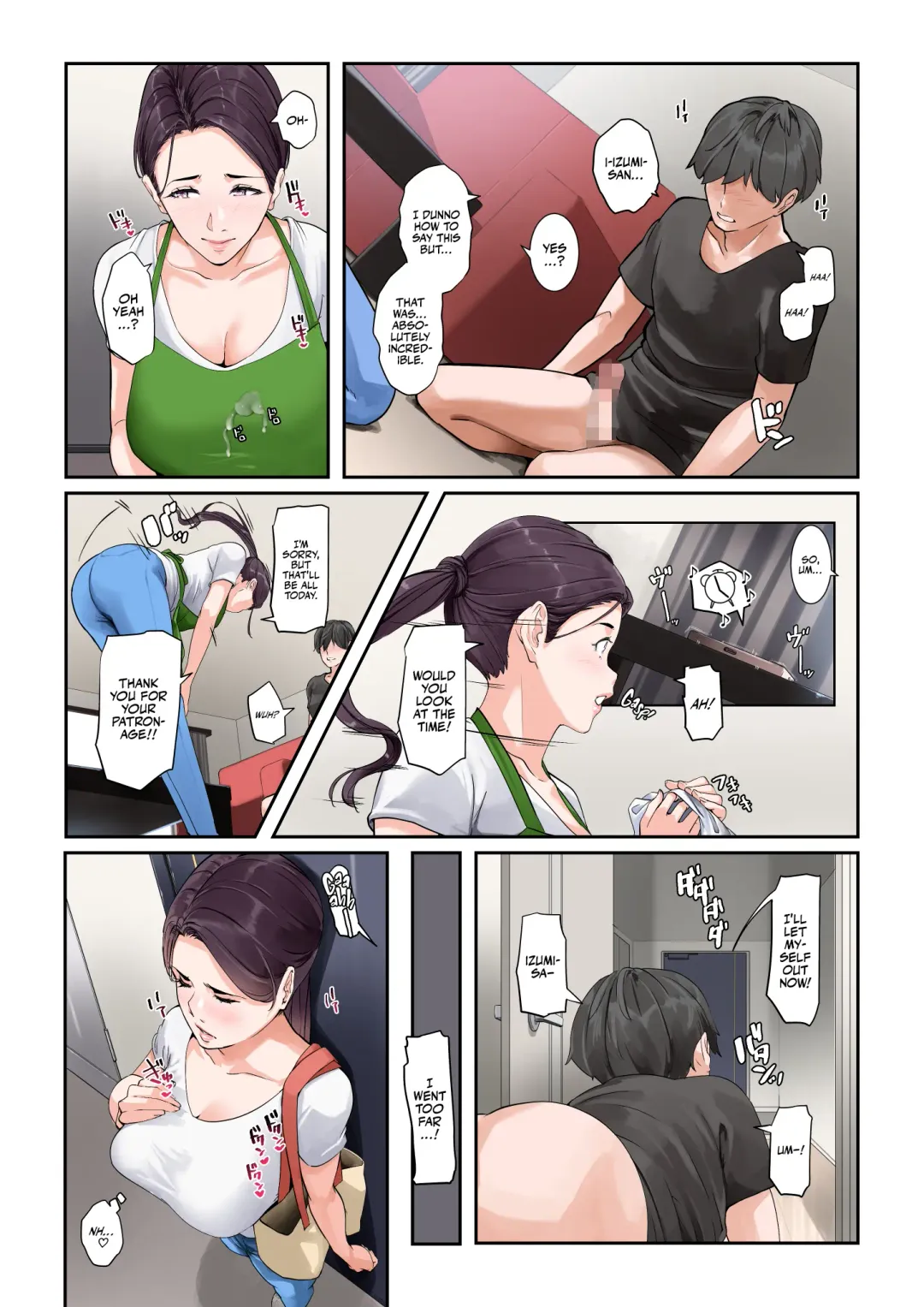 [Nypaon] Daitai Nandemo Shite kureru Kaji Daikou no Yurie-san | Yurie-san, The Housekeeper Who Will Do Just About Anything Fhentai - Page 13