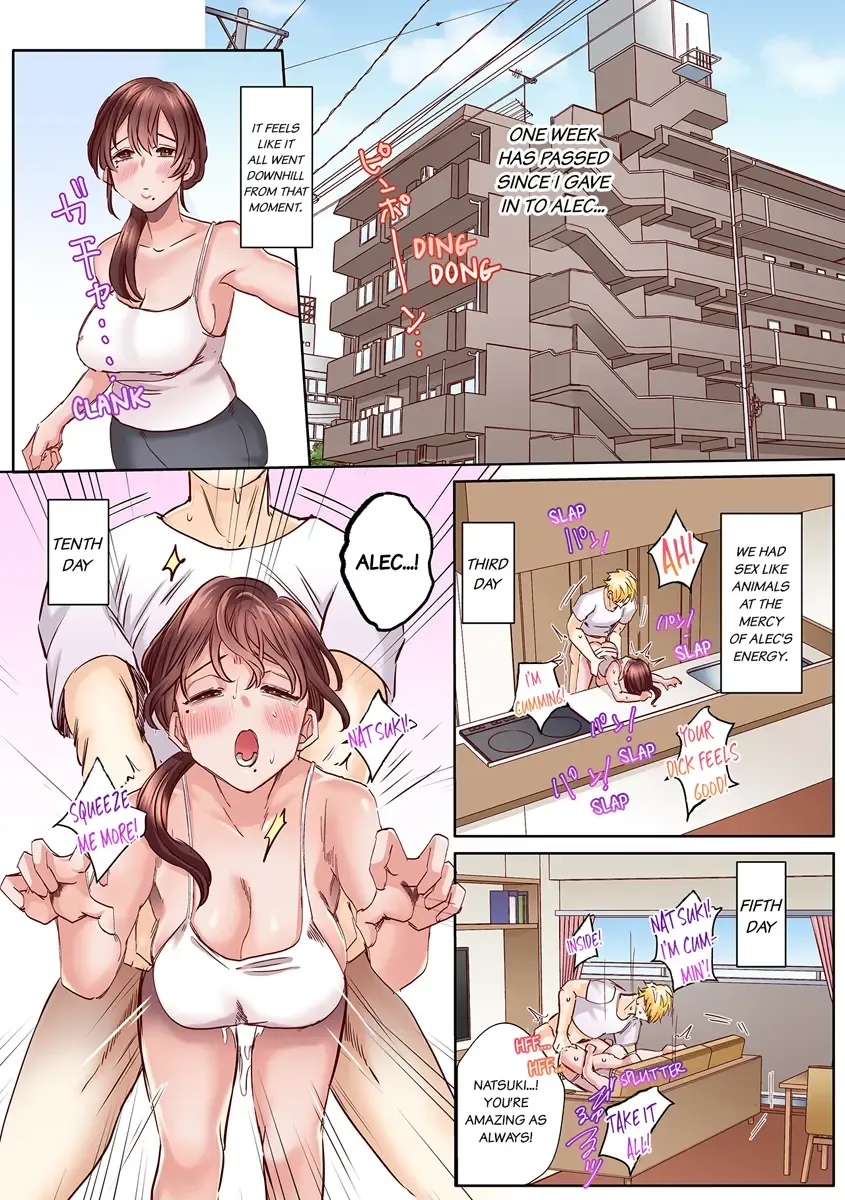 [Azumaya Manju] "Okusan no Ana, Ore no de Fusai de Agemasu ne?" Yokkyuu Fuman na Hitozuma ga Rinjin Ryuugakusei no XL Chinpo ni Ochiru made... 1-9 | An XXL Dick to Satisfy a Married Woman 1-9 Fhentai - Page 49