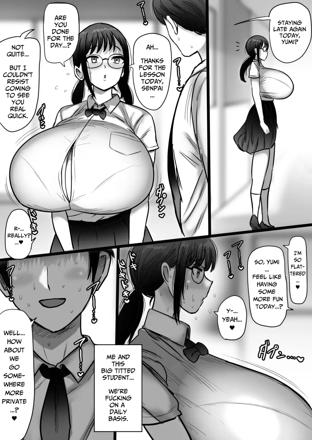 [Marimofu] Orikou Jimi Megane Bakunyuu to no Furin Koubi Fhentai - Page 3