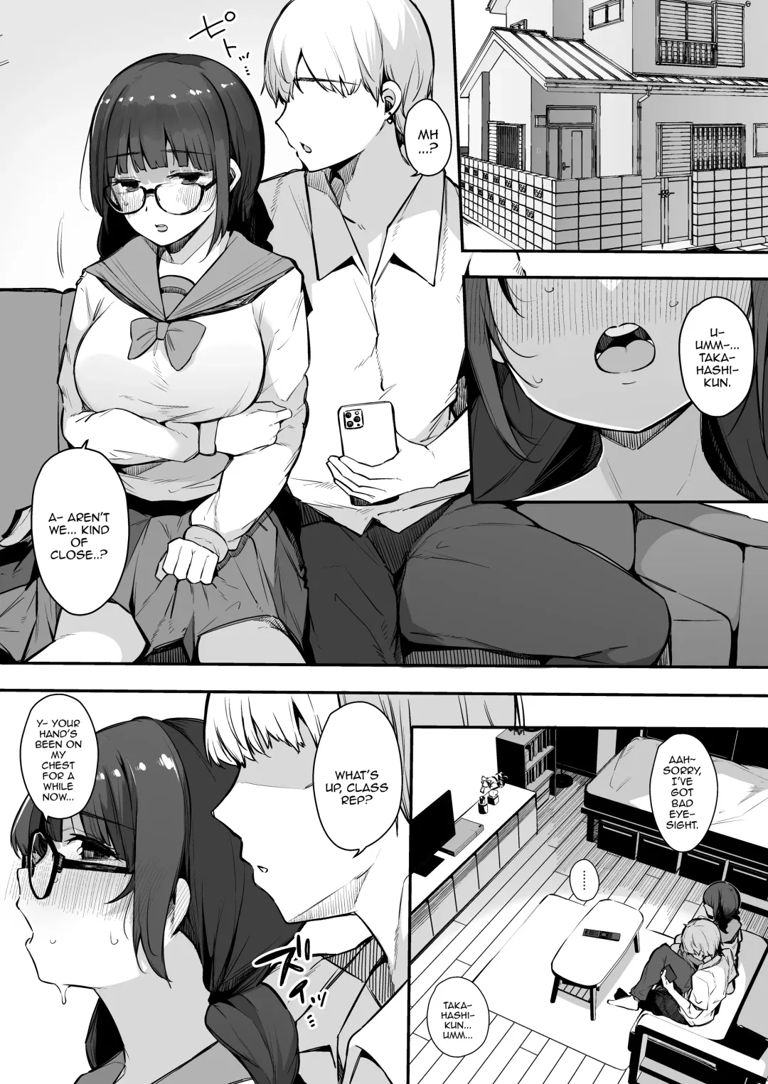 [Sakurayu Hal] Seiyoku Tsuyome no Kareshi Mochi Iinchou ga Otosareru made. | Until The Boyfriend-Having Class President With A Strong Sexual Appetite Falls Fhentai - Page 13