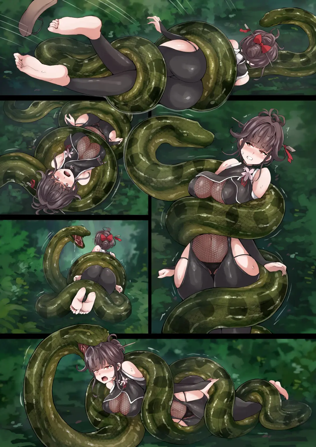 [Co Ma] NIKKE Sakura snake peril Fhentai - Page 2