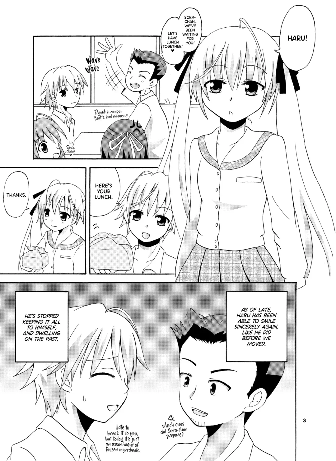 [Kiyokiba Miyo] Sora Ai | Love Sora Fhentai - Page 4