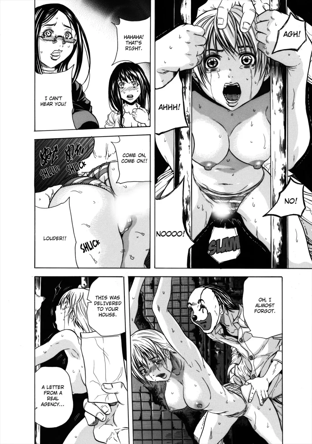 [Tachibana Naoki] Do Re Ni Shi Yo U Ka Na ~Kyousei Shuuyou! Kichiku Pierrot no Choukyou Kangoku | Eeny, Meeny, Miny, Misery! Fhentai - Page 19