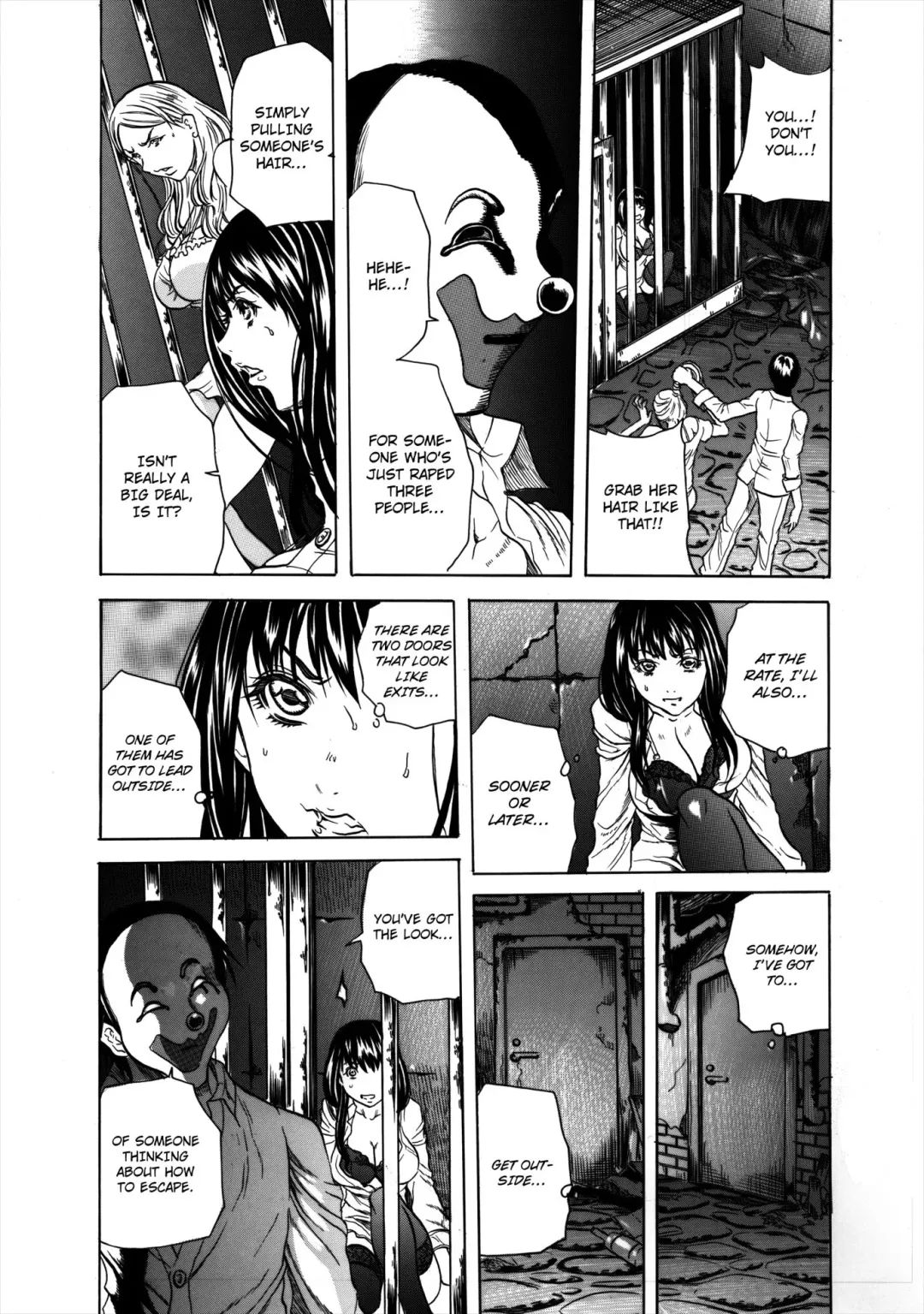 [Tachibana Naoki] Do Re Ni Shi Yo U Ka Na ~Kyousei Shuuyou! Kichiku Pierrot no Choukyou Kangoku | Eeny, Meeny, Miny, Misery! Fhentai - Page 33