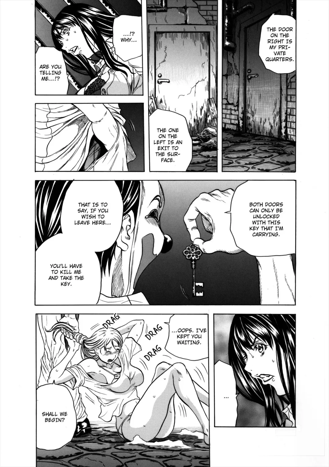 [Tachibana Naoki] Do Re Ni Shi Yo U Ka Na ~Kyousei Shuuyou! Kichiku Pierrot no Choukyou Kangoku | Eeny, Meeny, Miny, Misery! Fhentai - Page 34