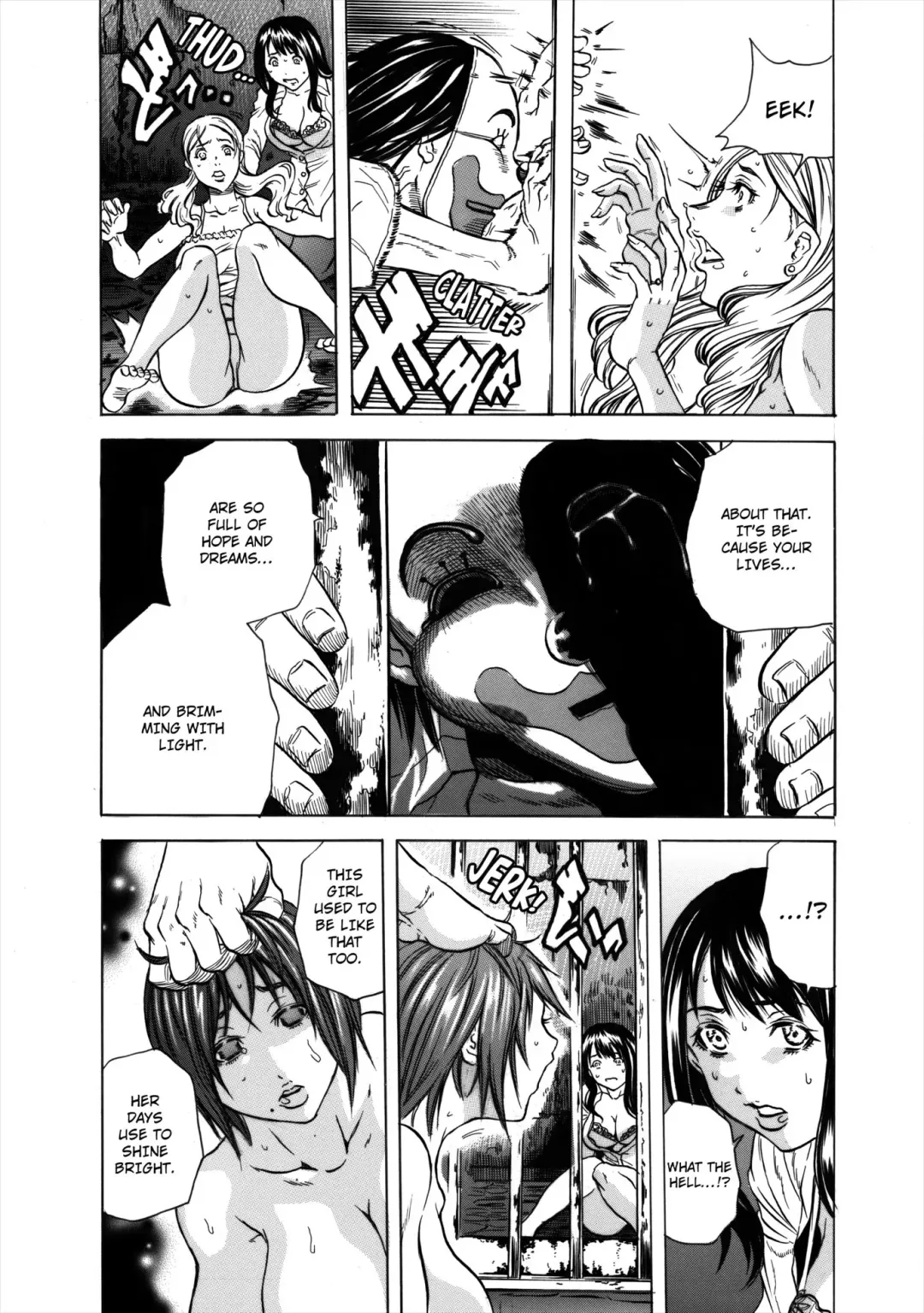 [Tachibana Naoki] Do Re Ni Shi Yo U Ka Na ~Kyousei Shuuyou! Kichiku Pierrot no Choukyou Kangoku | Eeny, Meeny, Miny, Misery! Fhentai - Page 7