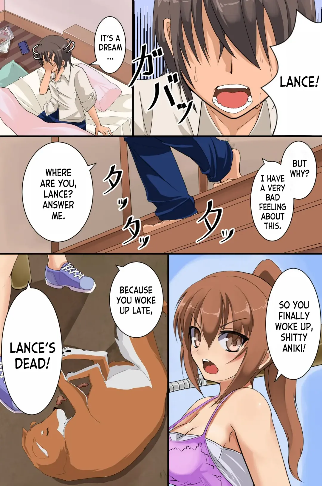 [Amino Dopple] Mesu Inu Harem Fhentai - Page 4