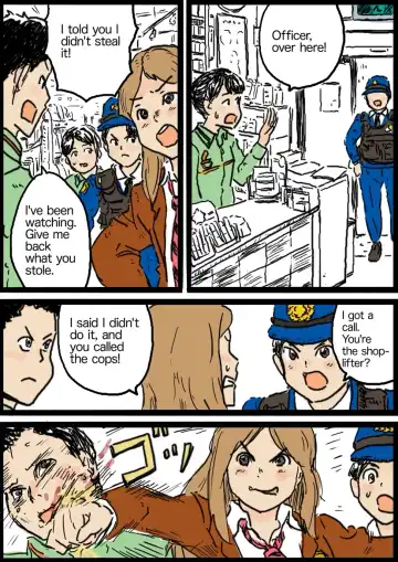 Read [Yutani] Policewoman VS Delinquent Girl - Fhentai