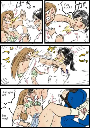 [Yutani] Policewoman VS Delinquent Girl Fhentai - Page 8