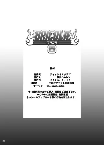 [Haikawa Hemlen] BRICOLA 8 Fhentai - Page 26