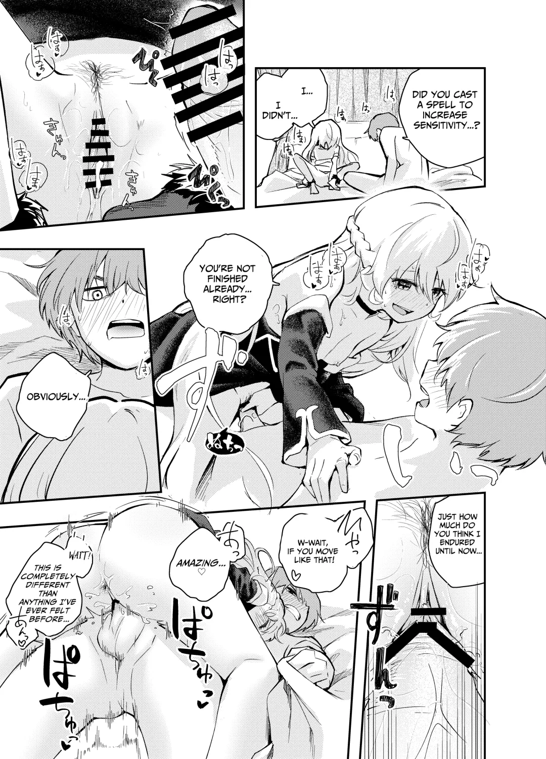 [Hatsuyasumi] Wagamama Majo to Shasei Kinshi Seikatsu | Ejaculation Prohibition Life With A Selfish Witch Fhentai - Page 34