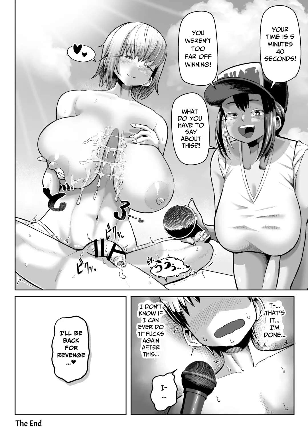 [Tenkomori] Paizuri ni 10-pun Taetara 100-man Yen!!  | 1 Million Yen If You Endure Tit Fuck For 10 minutes!! Fhentai - Page 32