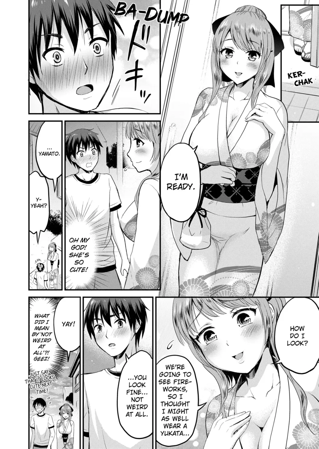 [Takayamanon] Koibito no Furi Shite Tara, Iki Goe ga…. Yukata Sugata no Kyonyuu Oneesan ni, Tamarazu Sounyuu 1 I Can't Stop Myself From Penetrating My Big Boobed Older Female Cousin 1 Fhentai - Page 5