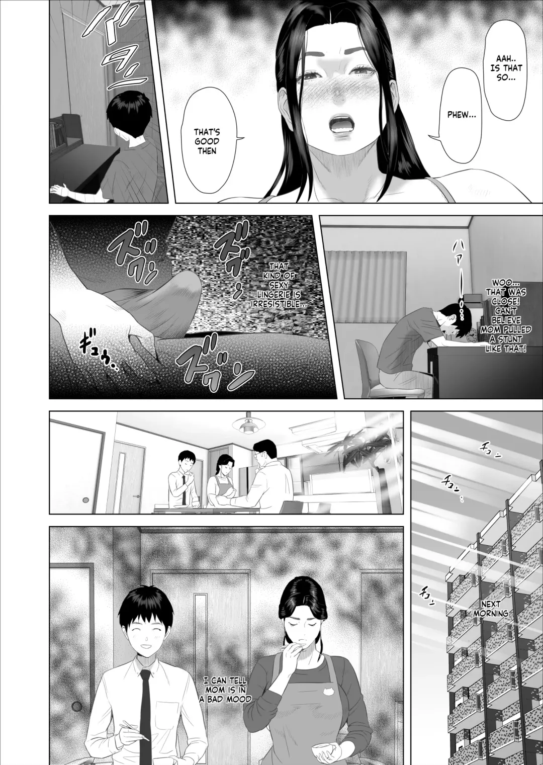 [Hyji] Kinjo Yuuwaku Boku ga Okaa-san to Konna Koto ni Nacchau Hanashi 7 ~Kinjoku Hen~| How I Came To Be This Way With My Mother 7 - Withdrawal Volume Fhentai - Page 26