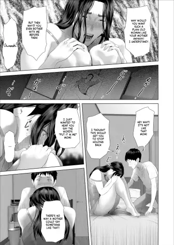 [Hyji] Kinjo Yuuwaku Boku ga Okaa-san to Konna Koto ni Nacchau Hanashi 7 ~Kinjoku Hen~| How I Came To Be This Way With My Mother 7 - Withdrawal Volume Fhentai - Page 35