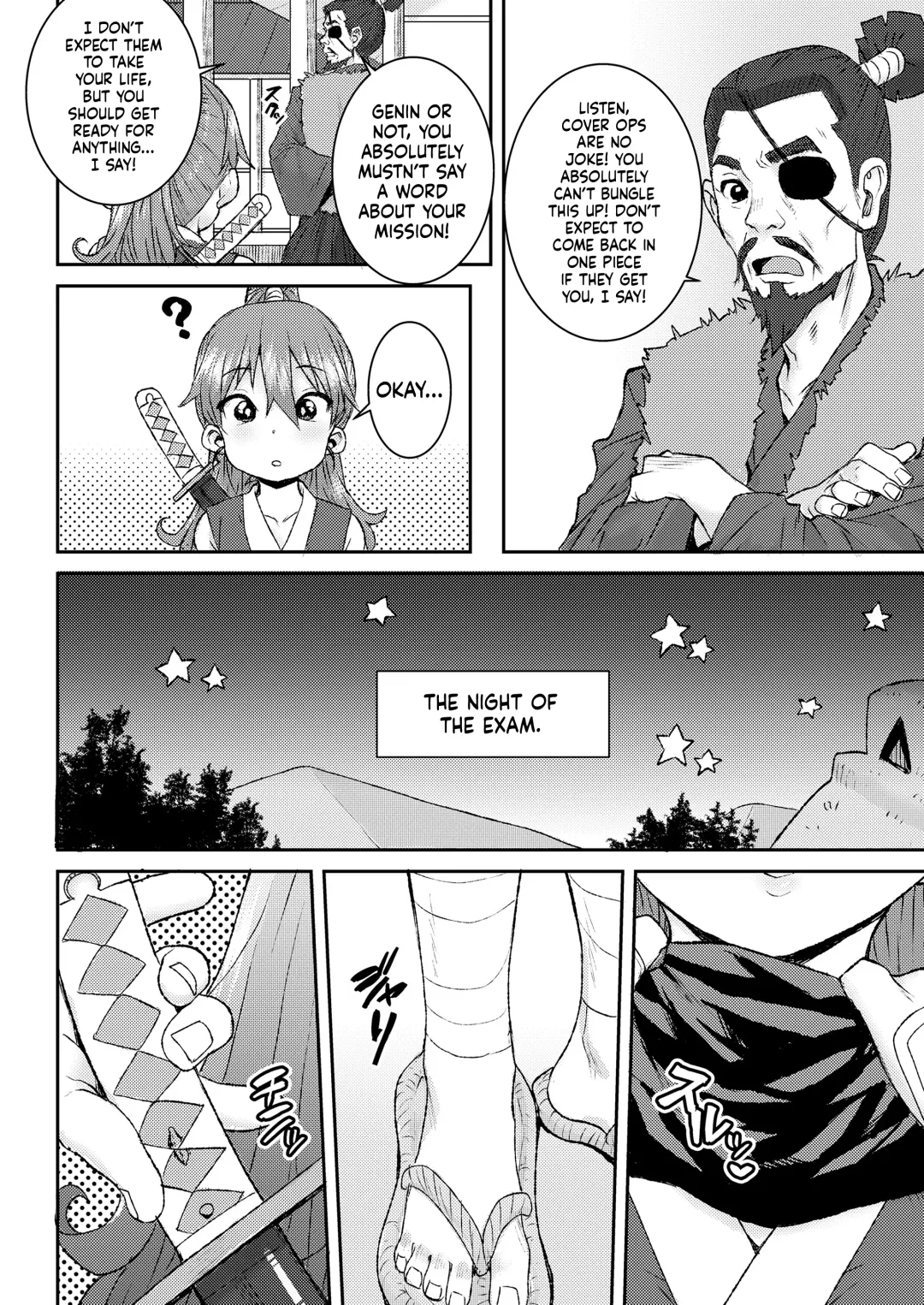 [Ponsuke] Mesugaki Ninja Ema-Chan | The Bratty Ninja Ema-Chan Fhentai - Page 4