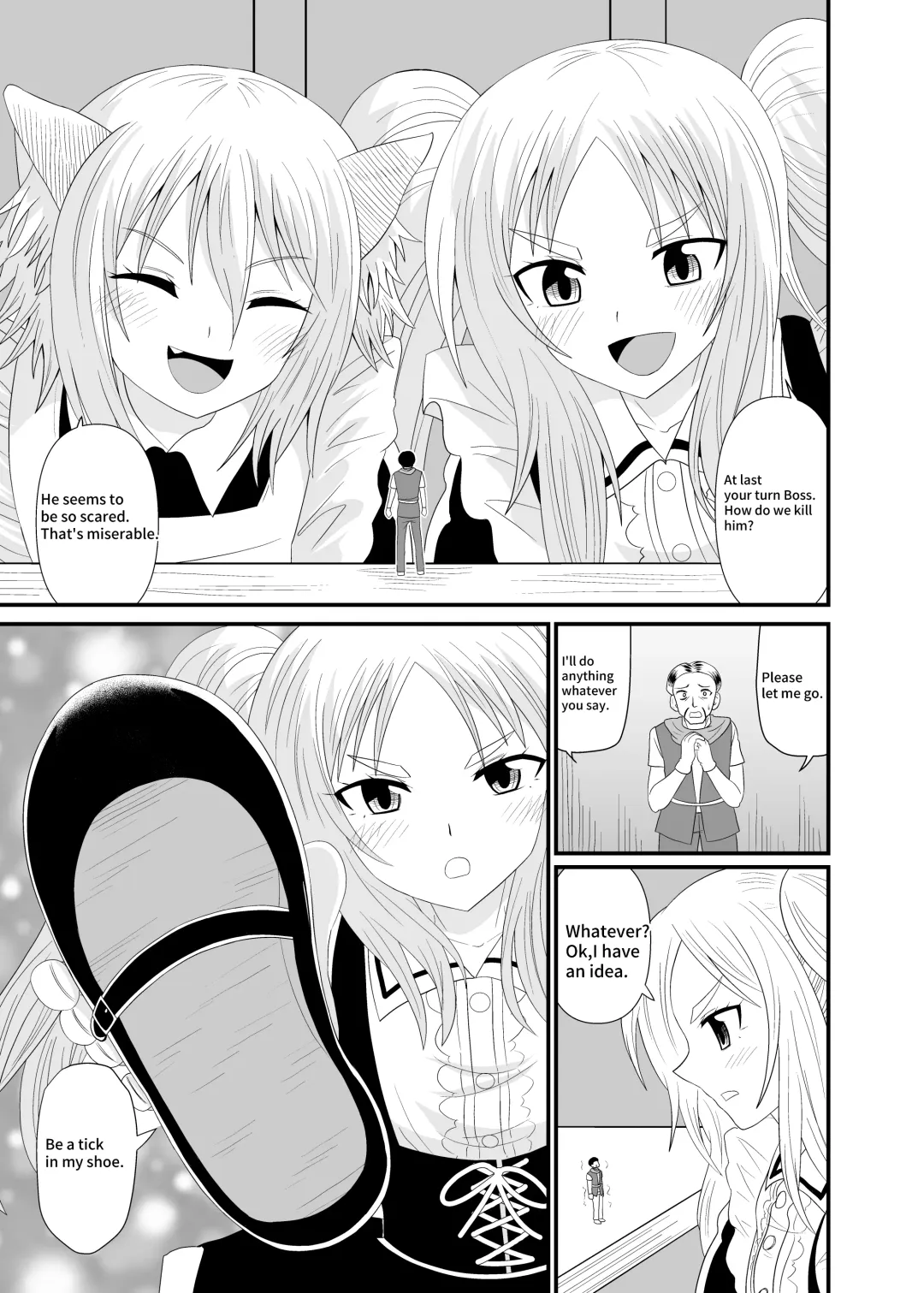 [Shivharu] Chibi Maid ni Fumareru | Trampled by maids. Fhentai - Page 20