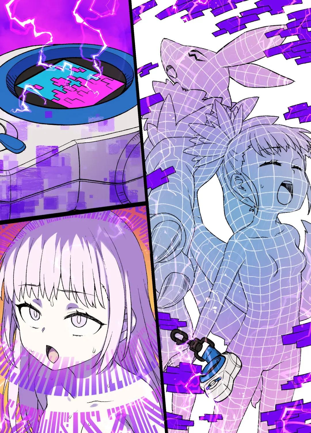 [Kusayarou] Digimon Sennou Makino Ruki & Renamon Fhentai - Page 9