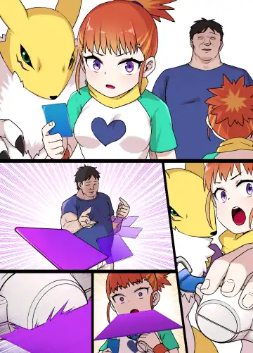 [Kusayarou] Digimon Sennou Makino Ruki & Renamon Fhentai - Page 8