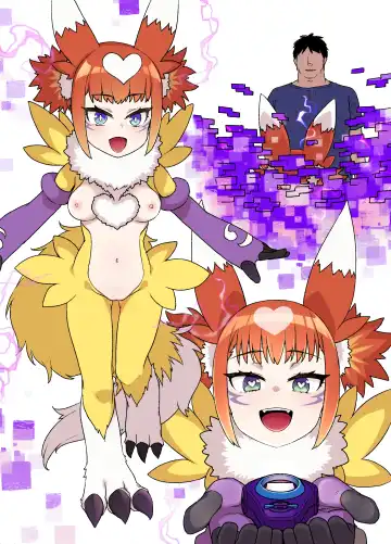 [Kusayarou] Digimon Sennou Makino Ruki & Renamon Fhentai - Page 11
