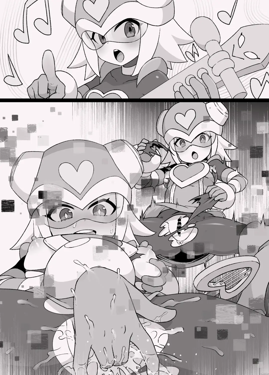 [Kusayarou] Ryuusei no Rockman MC Haapu Noto 4P NTR & Bitch-ka Fhentai - Page 6