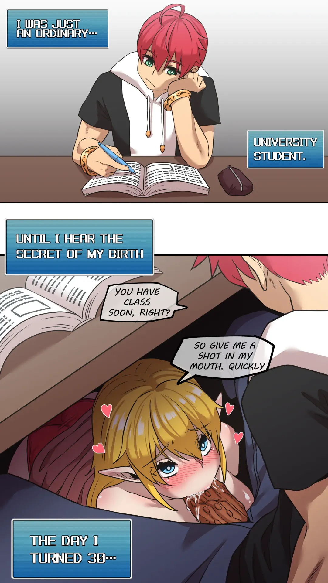 [Akaimelon] Maru H 01 The Secret of Birth Fhentai - Page 1