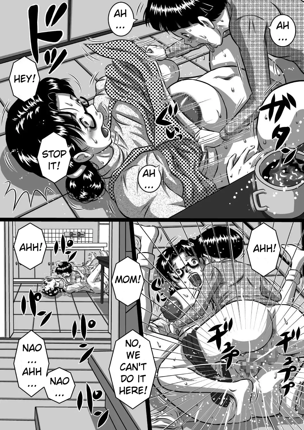 [Point Takashi] Haha x Musuko + Chichi x Musume! Konya mo Kinshinsoukan (Sex) Shinai to! Saa, Kazoku Minna de! | Mother And Son, And Father And Daughter - Tonight is incest night - The Whole Family Fhentai - Page 7