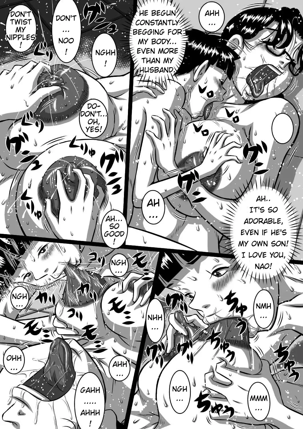 [Point Takashi] Haha x Musuko + Chichi x Musume! Konya mo Kinshinsoukan (Sex) Shinai to! Saa, Kazoku Minna de! | Mother And Son, And Father And Daughter - Tonight is incest night - The Whole Family Fhentai - Page 9