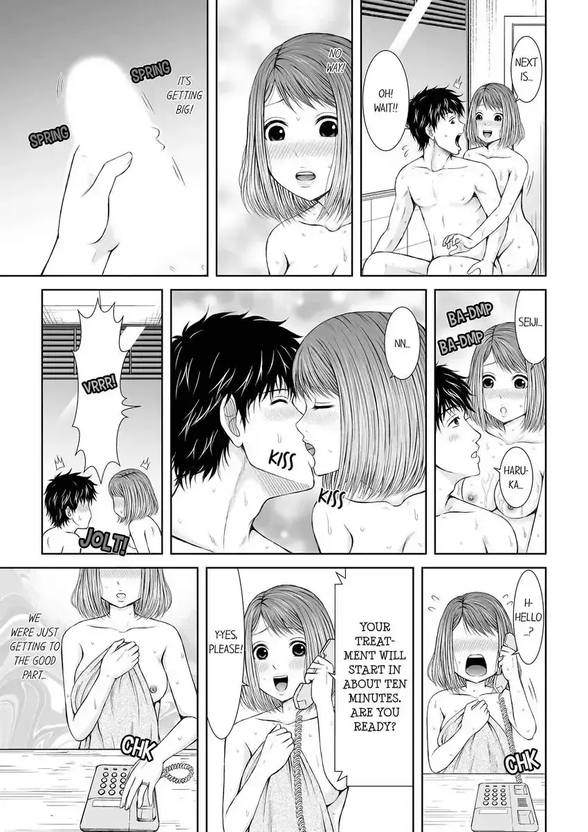 [Icelatte] Seitraishi ni Jirasare Tsuzuketa Tsuma ~Otto ni wa Ienai Nureiki Massage 1-6 | A Wife who Gets Teased Continually by a Masseur ー A Massage that Makes Me Cum Behind My Husband's Back 1-6 Fhentai - Page 85