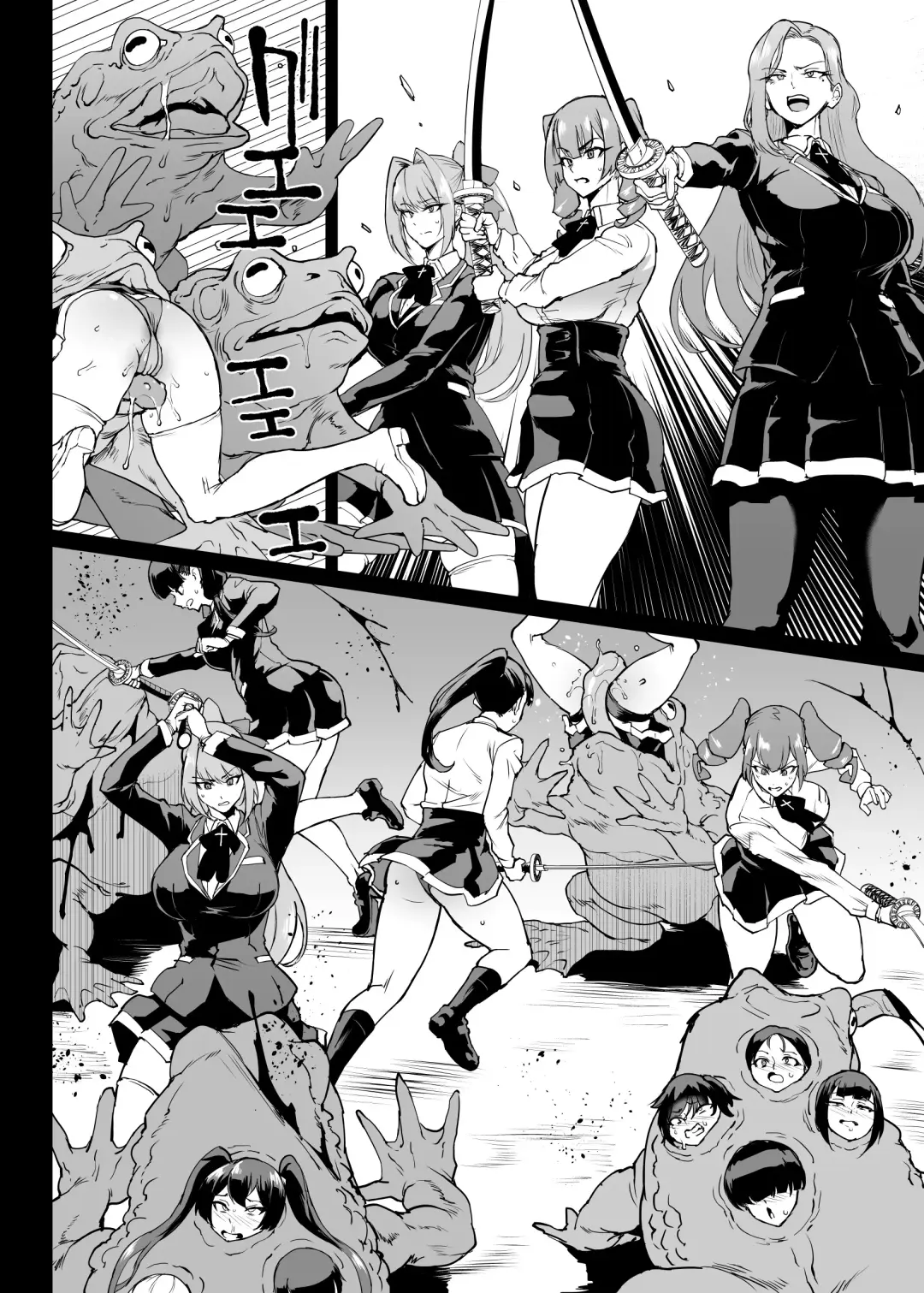 [Fan No Hitori] Taimabu S4 Gesuidou Hen 4 | JK退魔部 Season4 下水道篇4 Fhentai - Page 36