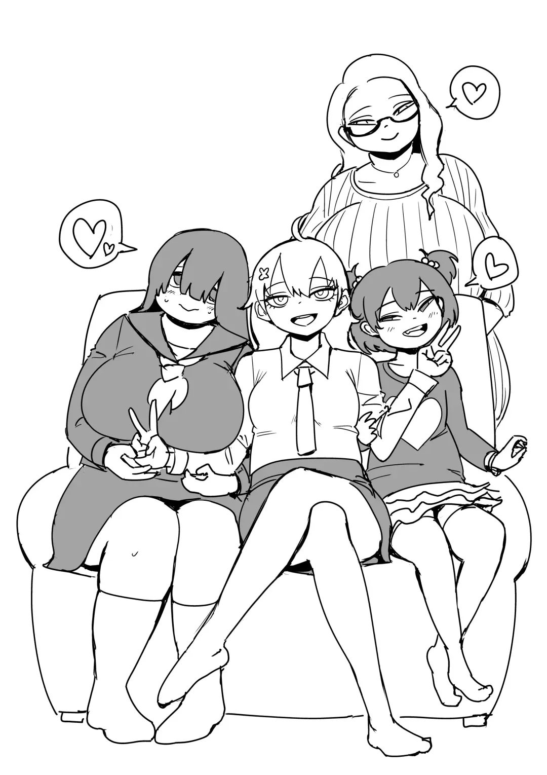 Futanari Onee-chan no Satsujin Ochinpo Touban Fhentai - Page 2